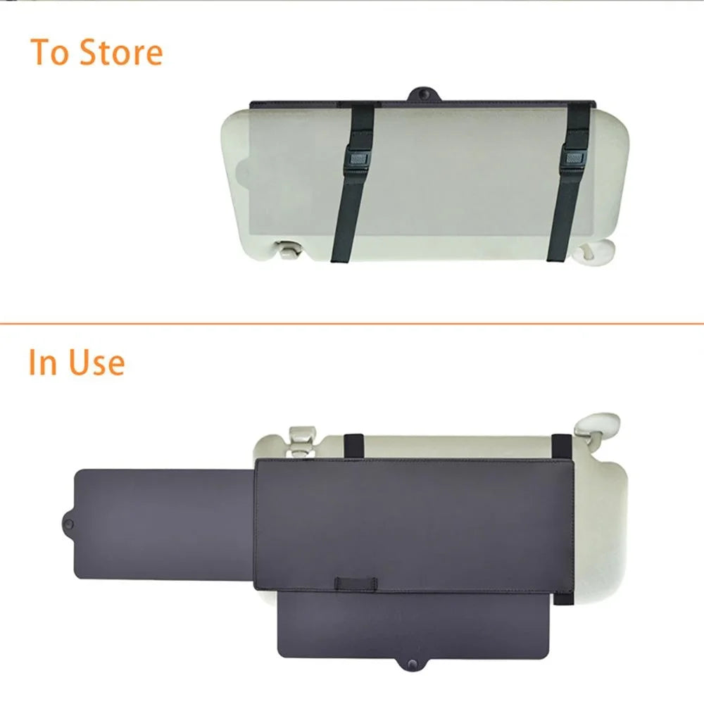 Universal Car Sun Visor Extender Anti-glare Sun Blocker Car Window Sunshade UV Rays Blocker Auto Accessories - 6