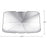SBT-5024 Foldable Windshield Sun Shade UV Rays Blocking Umbrella for Car Windshield - Small/B Style - 5