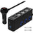 TR30 120W 4 USB Ports Car Charger 3 Cigarette Lighter Sockets Voltage Digital Display QC3.0 Charging Adapter with Independent Switch - 1