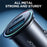 JOYROOM JR-CCN04 60W Fast Charging Mini Metal Car Charger Dual-Port USB-A+Type-C Cigarette Lighter Charger - 5