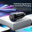 ESSAGER 54W USB+Type-C Phone Fast Charging Adapter ABS+Aluminum Alloy Mini Car Charger - Black - 3
