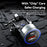 ESSAGER 54W USB+Type-C Phone Fast Charging Adapter ABS+Aluminum Alloy Mini Car Charger - Black - 7