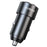 XUNDD XDCH-067 Type-C + USB Phone Fast Charging Adapter Aluminum Alloy Car Charger - 2