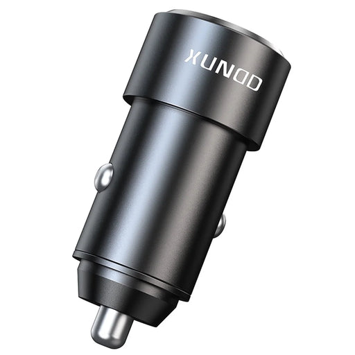 XUNDD XDCH-067 Type-C + USB Phone Fast Charging Adapter Aluminum Alloy Car Charger - 2