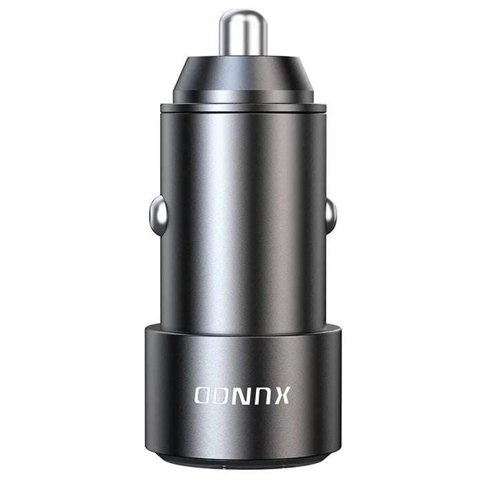 XUNDD XDCH-067 Type-C + USB Phone Fast Charging Adapter Aluminum Alloy Car Charger - 3