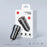 XUNDD XDCH-067 Type-C + USB Phone Fast Charging Adapter Aluminum Alloy Car Charger - 5