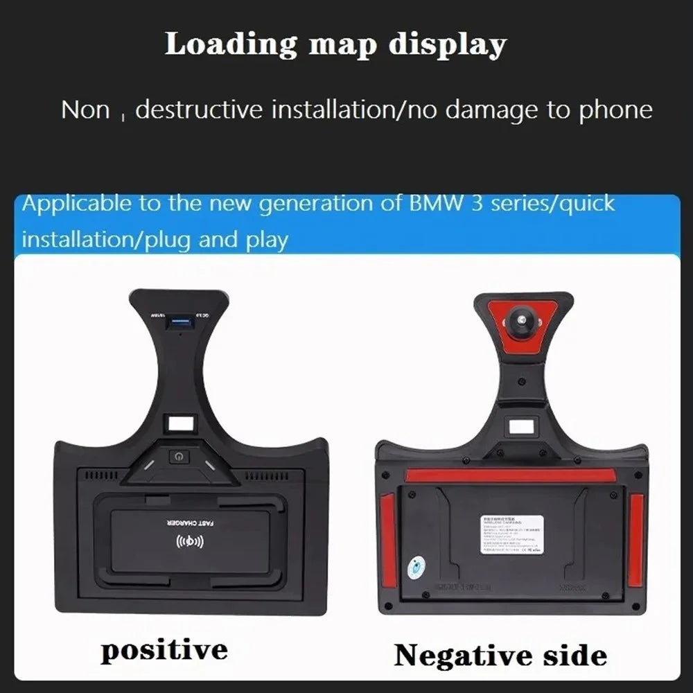 WINAUTO For 3 Series 2020-2021 Car Interior Wireless Charger Center Console Phone Charging Pad - 5