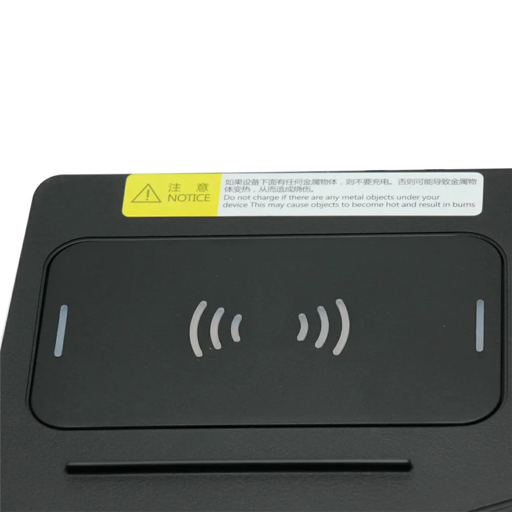 WINAUTO For Q7 2016-2019 Car Wireless Charger Mobile Phone Charging Station - 4