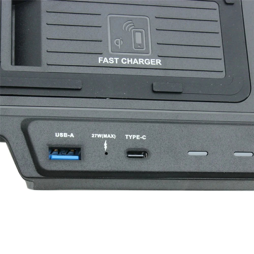 WINAUTO For 2020-2022 GLE Class Car Wireless Charging Fast Charger with USB+Type-C Port - 6