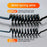 K2S PD 65W Phone Fast Charging Adapter USB+Type-C Car Charger with Type-C / 8-Pin Spring Cable - 5