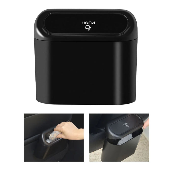 LW-1793 1L Car Garbage Dustbin Auto Interior Hangable Trash Box Organizer - 1