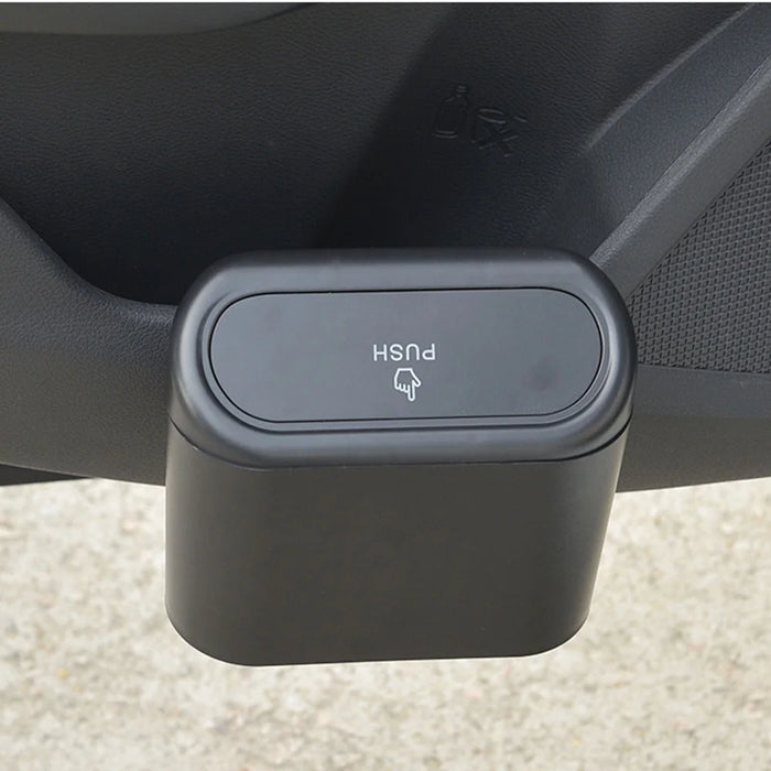 LW-1793 1L Car Garbage Dustbin Auto Interior Hangable Trash Box Organizer - 3