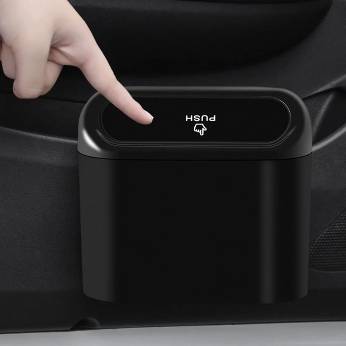 LW-1793 1L Car Garbage Dustbin Auto Interior Hangable Trash Box Organizer - 5