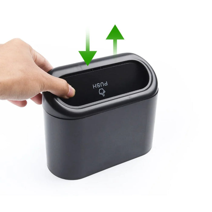 LW-1793 1L Car Garbage Dustbin Auto Interior Hangable Trash Box Organizer - 7