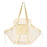 H351 Car Back Seat Organizer Multi-Function Portable Drawstring Large Capacity Canvas Mesh Storage Bag - 1