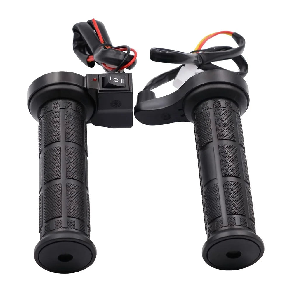 WUPP CS-203A1 1Pair Motorcycle Heated Grips for Winter Universal Electric Heating Handlebar 12V Modified Heating Grips Electric Scooter Handlebar - 7