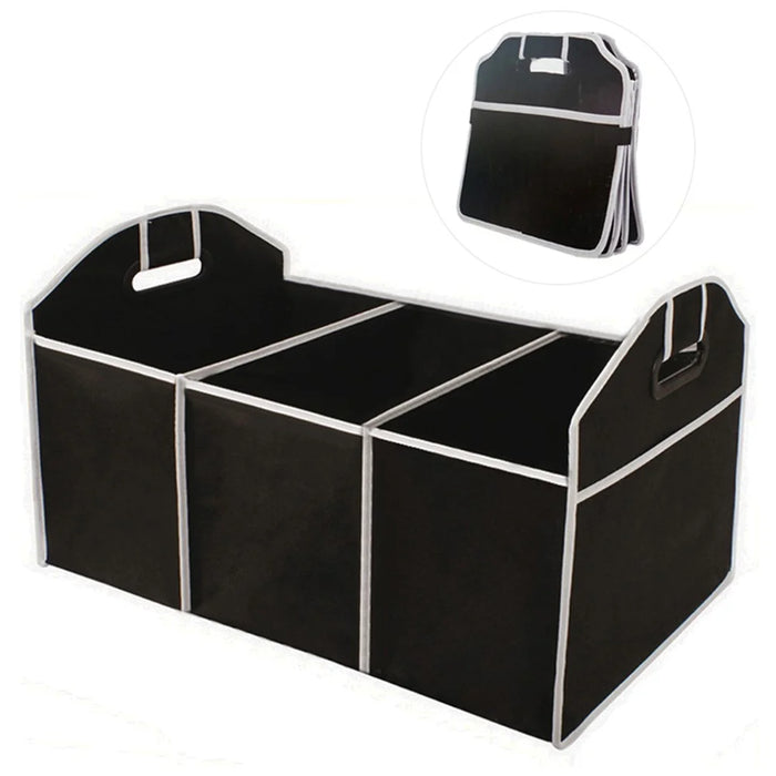 BY-145 Multifunction Car Trunk Organizer Foldable Storage Case Collapsible Box with Upgraded Handle - 1