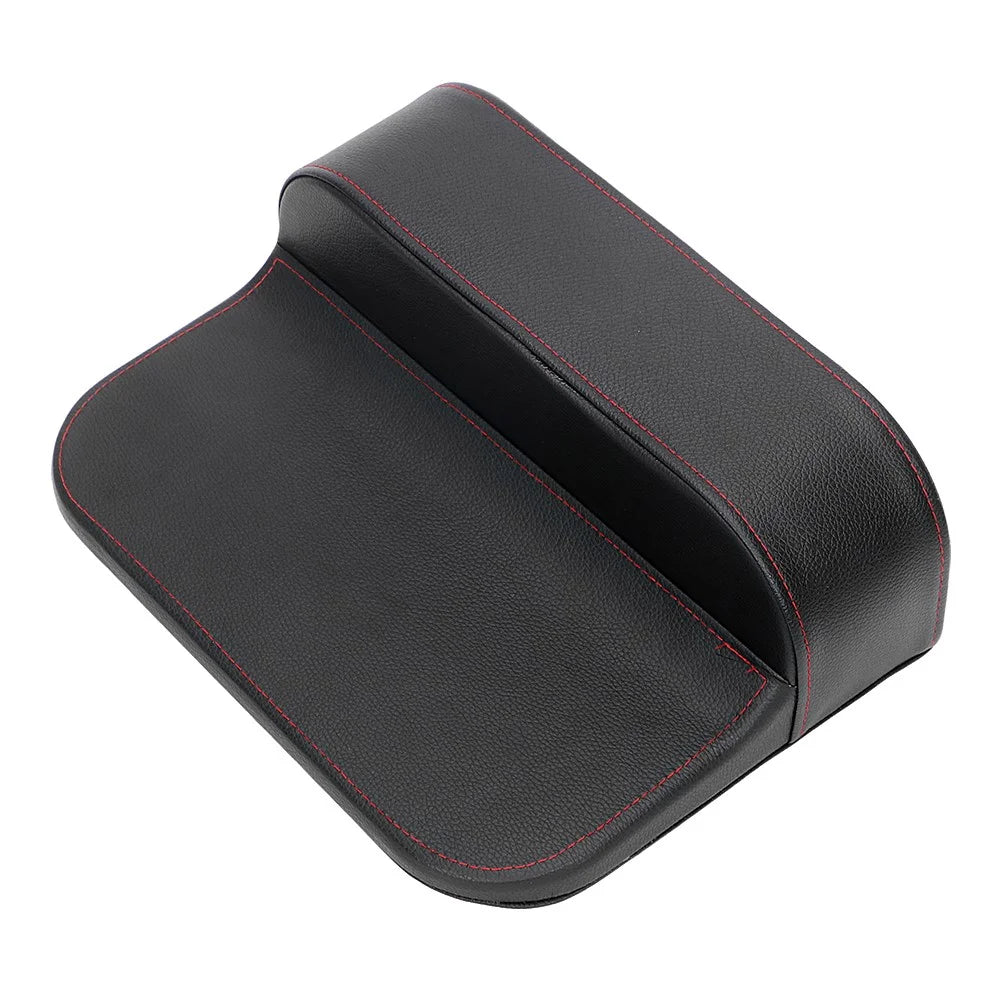 BY-113 Car Drink Holder Universal Auto Seat Side Cup Holder Leather Multifunctional Car Gap Storage Box - 5