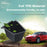 M10357 1 Set For Tesla Model Y Car Rear Trunk Storage Bin TPE Box Organizer with Handle Design Flocking Cover Lid - 2
