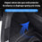 M10624 2PCS For Tesla Model Y TPE Car Rear Trunk Storage Bin Side Box Automobile Organizer - 2
