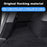 M10624 2PCS For Tesla Model Y TPE Car Rear Trunk Storage Bin Side Box Automobile Organizer - 3