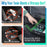 M10343 For Tesla Model Y Under Seat Storage Tray Car Driver Passenger Underseat Hidden Felt Cloth Organizer Box with Lid - 7