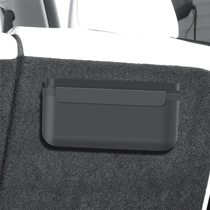 TSL261 For Tesla Model 3 / Y 17-22 Car Center Console Organizer TPE Self-adhesive Auto Armrest Storage Box - 7