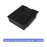 For Tesla Model 3 / Y ABS+Flocking Car Center Control Trash Can Bin Organizer Storage Box Garbage Container - Front - 2