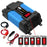SOLIKETECH 500W Car Inverter Converter LED Battery Display 12V-220V Power Inverter with Cigarette Lighter Cable - 3