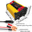 SOLIKETECH 300W 12V-110V Car Power Inverter with Bluetooth / MP3 / FM Multimedia Player Mini Inverter Converter - Yellow Shell - 3