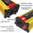 SOLIKETECH 300W 12V-110V Car Power Inverter with Bluetooth / MP3 / FM Multimedia Player Mini Inverter Converter - Yellow Shell - 5