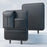 Car Back Seat Organizer Multi Pockets Hanging Leather Waterproof Storage Bag for Holding Phone Tablet Drink Sundries - Black - 3