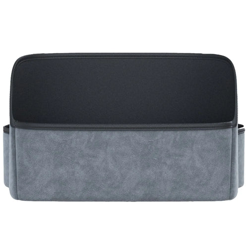 AUTOCOLOR Car Middle Seat Organizer Vehicle Central Control Handbag Water Bottle Storage Bag - Black  /  Grey - 1