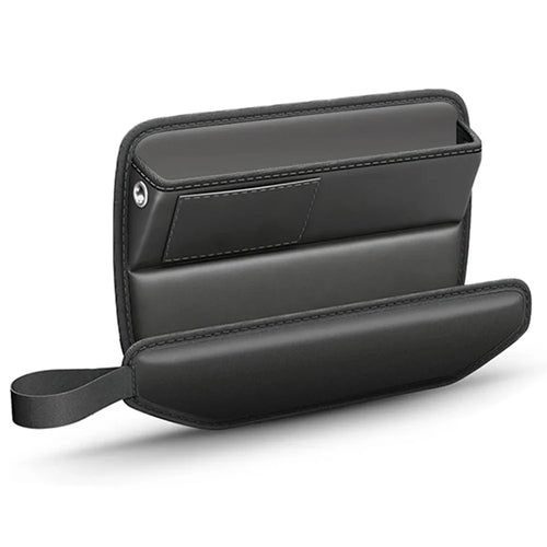 AUTOCOLOR Car Side Seat Gap Crevice Storage Box Pocket Key Phone Holder - 1