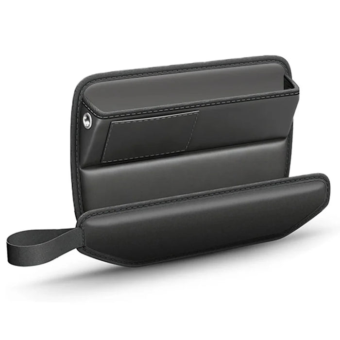AUTOCOLOR Car Side Seat Gap Crevice Storage Box Pocket Key Phone Holder - 1
