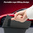 ALZH091 2 Sets For Model 3 PP+TPE Trunk Side Storage Bin Organizer Storage Box with Lid - 3
