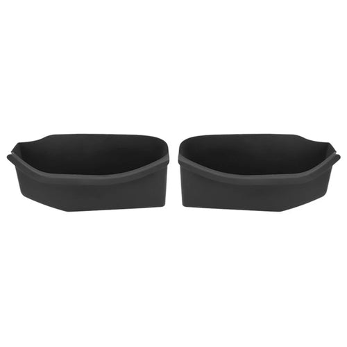 TSL1082 2Pcs For Tesla Model 3 Car Door Container TPE Interior Storage Box - Back Door - 1
