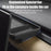 TSL806 For Model Y  /  3 Silicone Car ETC Behind Screen Storage Box Tray - Black - 5
