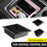 ALZH005 2Pcs / Set For Model Y / 3 Car Center Console Storage Box - Black / Front / with Baffle - 7