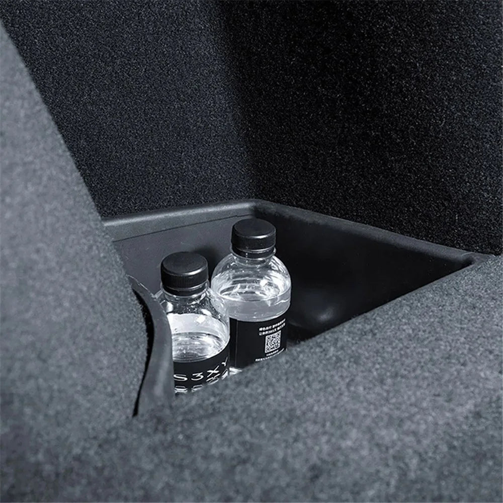 TSL1178 2Pcs For Tesla Model 3 Refresh Version Rear Trunk Side Storage Box - 7