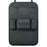 Car Seat Back Storage Bag Sheepskin Leather Hanging Organizer Tissue Holder - Black - 1