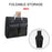 Size L 66L Foldable Car Trunk Storage Box with Lid Oxford Cloth Storage Organizer - Black - 2