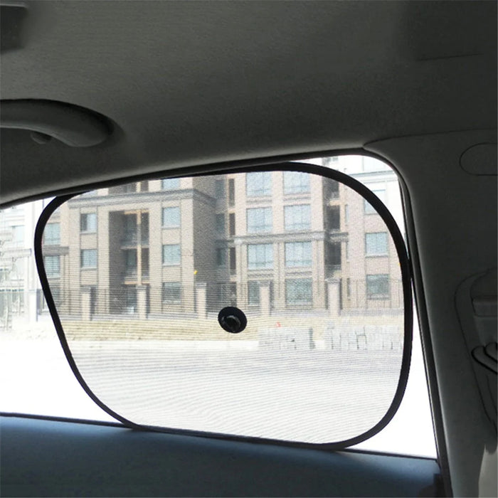 1 Pair Car Window Sun Shade Shield Cover for Side Blocks UV Rays - 6