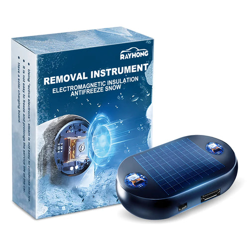 RAYHONG For Car Windshield / Side Mirror Solar Ice Removal Instrument Electromagnetic Insulation Anti-freeze Device - 1