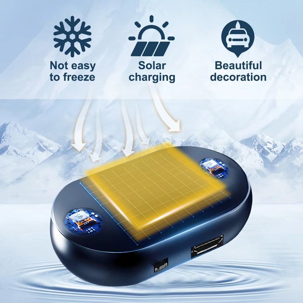 RAYHONG For Car Windshield / Side Mirror Solar Ice Removal Instrument Electromagnetic Insulation Anti-freeze Device - 6