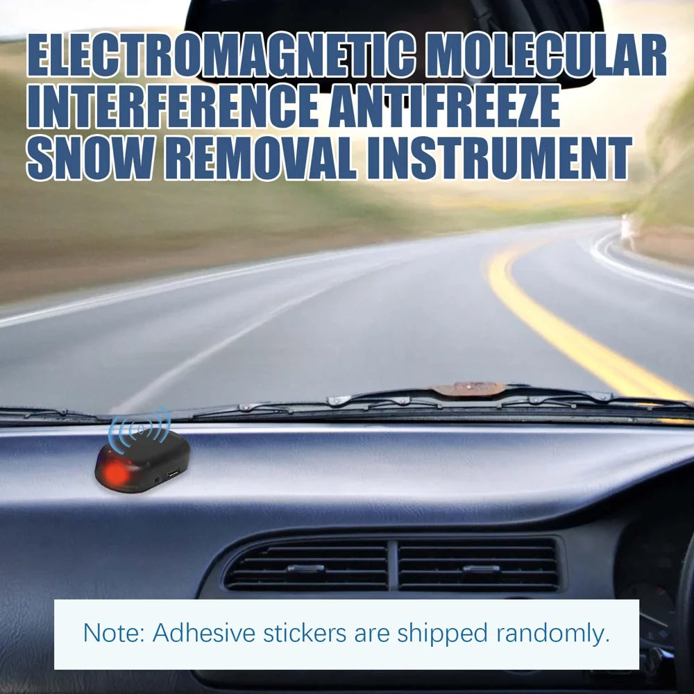RAYHONG Car Windshield Deicer Electromagnetic Anti-freeze Device Portable Ice Snow Removal Tool - 4