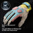 GOLOVEJOY Shock Absorbing Touchscreen Motorcycle Gloves Waterproof Winter Fleece Lined Mittens - Black M - 3