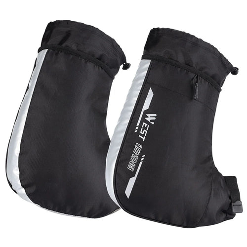WEST BIKING YP0211232 1 Pair Bicycle E-bike Handlebar Gloves Winter Cycling Windproof Warm Mittens Hand Cover - 1