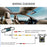 RG-205 Car Rear View Mirror Display 4.3'' Truck Rearview Mirror Screen with Waterproof 12-LED Camera - 2