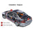 RG-205 Car Rear View Mirror Display 4.3'' Truck Rearview Mirror Screen with Waterproof 12-LED Camera - 7